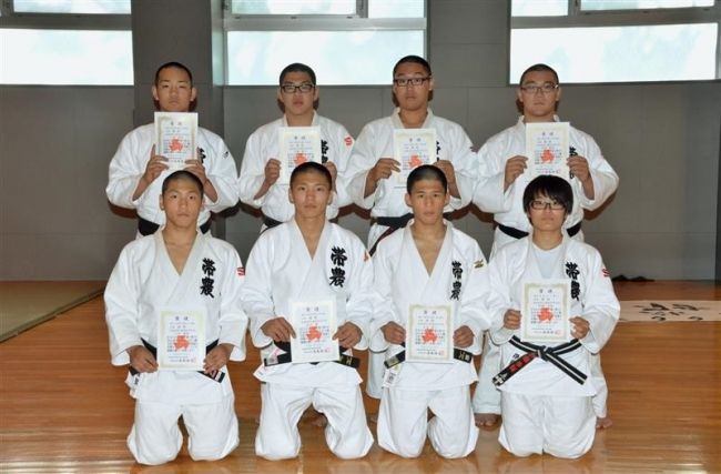 【写真】全十勝高体連柔道、帯農が団体・個人制す