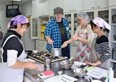 米国の家庭料理　出身者から学ぶ　幕別