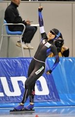 高木美帆国内新でＶ　全日本距離別スケート