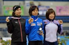 高木美、押切国内新 村上初V 全日本距離別スケート