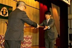 スポーツ賞を受賞した武川さん