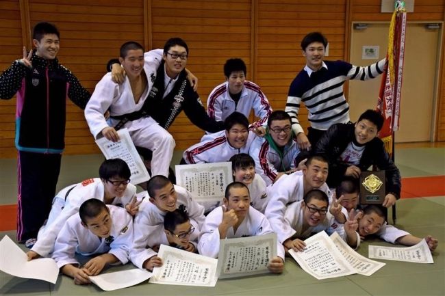 【写真】帯農完全V団体13連覇 高校柔道選手権十勝支部大会