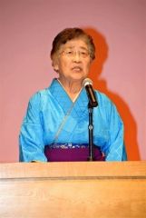 十数年ぶりに書道吟を披露　陸別・文化祭 4