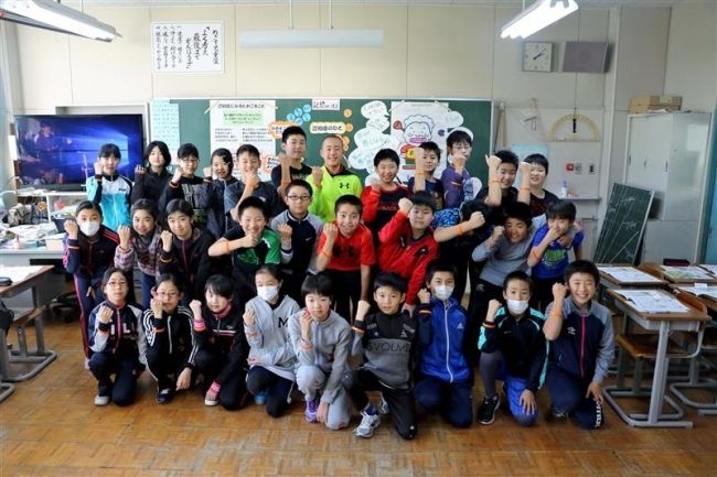 【写真】認知症への理解深める　新得小　