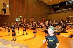来場者を魅了したヨサコイソーラン「鹿童」の演舞