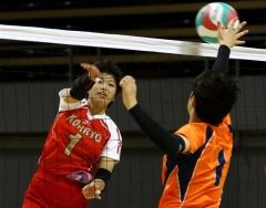 江陵女子４強入り、帯三条男子８強　春高バレー道予選