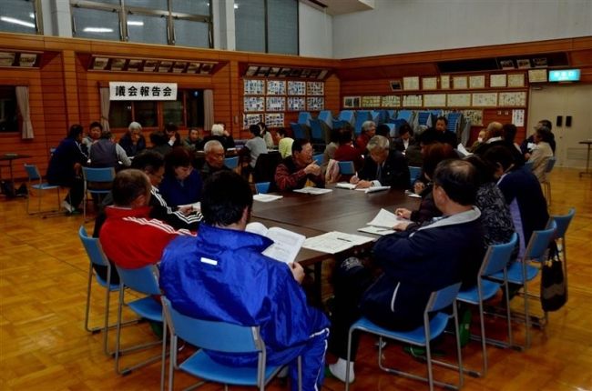 【写真】行事参加や財政チェックを 町民から意見 広尾議会が初報告会