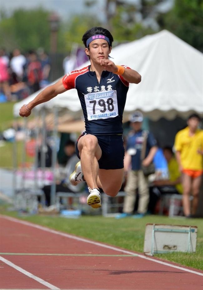 【写真】山戸砲丸投げV 小玉と玉置も優勝 全道高体連陸上