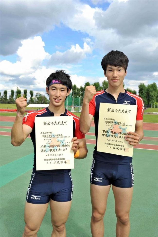 【写真】山戸砲丸投げV 小玉と玉置も優勝 全道高体連陸上
