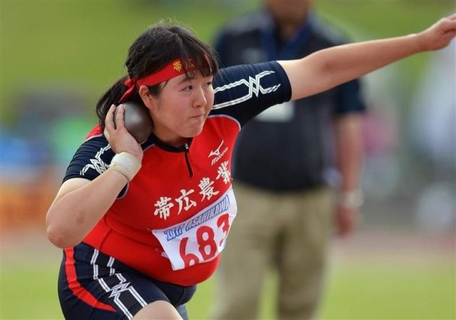 山戸砲丸投げＶ　小玉と玉置も優勝　全道高体連陸上