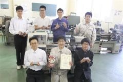 工業高の木戸さん、ものづくりコンテストで全国へ