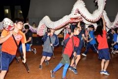 鹿追中生２６人が舞披露　７月１日に白蛇姫まつり