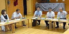 町長と「子育て」語る　食育や保育料で意見　音更