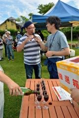 ２８０人十勝ワインを楽しむ　町民パーティー　池田