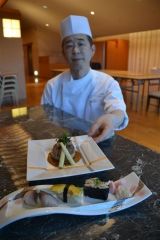 低糖質の懐石コース料理開発　ノースランド帯広