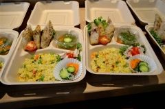 テイクアウト用に作ったベトナム料理の弁当