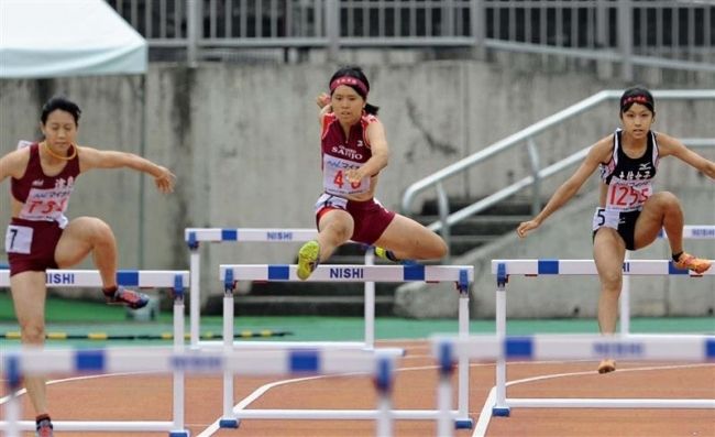【写真】臼井文音健闘の銀メダル 全国高校総体陸上