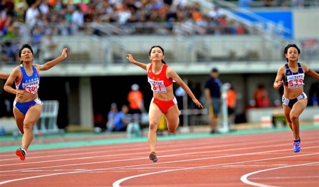 【写真】臼井文音健闘の銀メダル 全国高校総体陸上