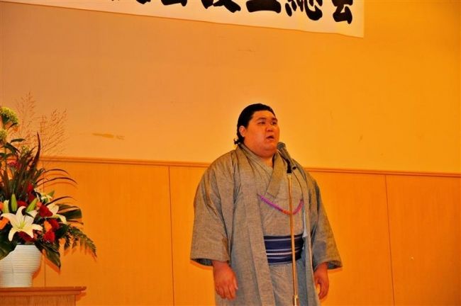 【写真】矢後関 角界席巻を　故郷芽室に後援会発足