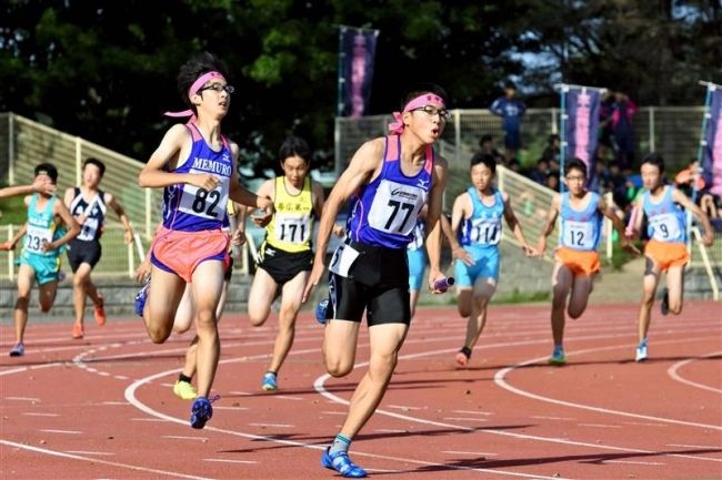 【写真】今村2年連続3冠 十勝中学新人陸上大会