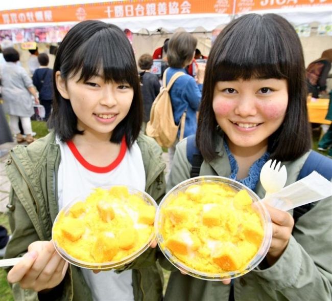 【写真】食に わくわく 「とかちマルシェ」にぎわう