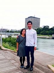 山本選手、元トライアスロン選手の田中さんと結婚