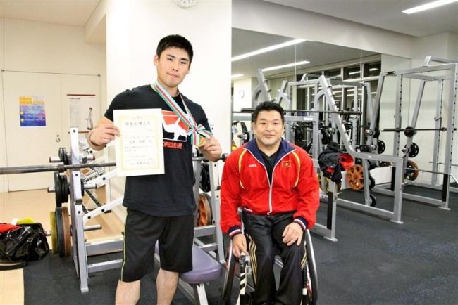 【写真】ベンチプレス大道祐輝、Ｊｒ．日本新記録で全日本２回目Ｖ