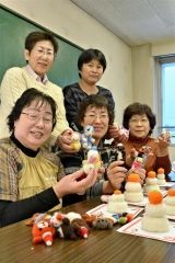 羊毛フェルトづくり静かなブーム 新得 町民大学講座も