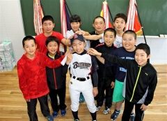 木野東の本間、日本ハムJr.に選抜 大舞台で活躍誓う