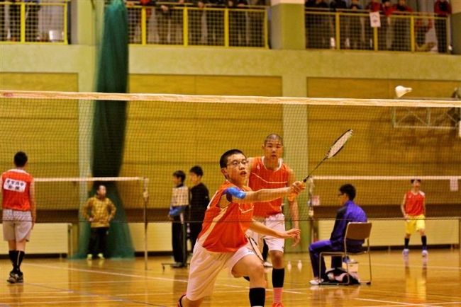 【写真】帯一中勢が男女単複優勝独占、全十勝中学新人羽球