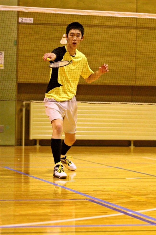 【写真】帯一中勢が男女単複優勝独占、全十勝中学新人羽球