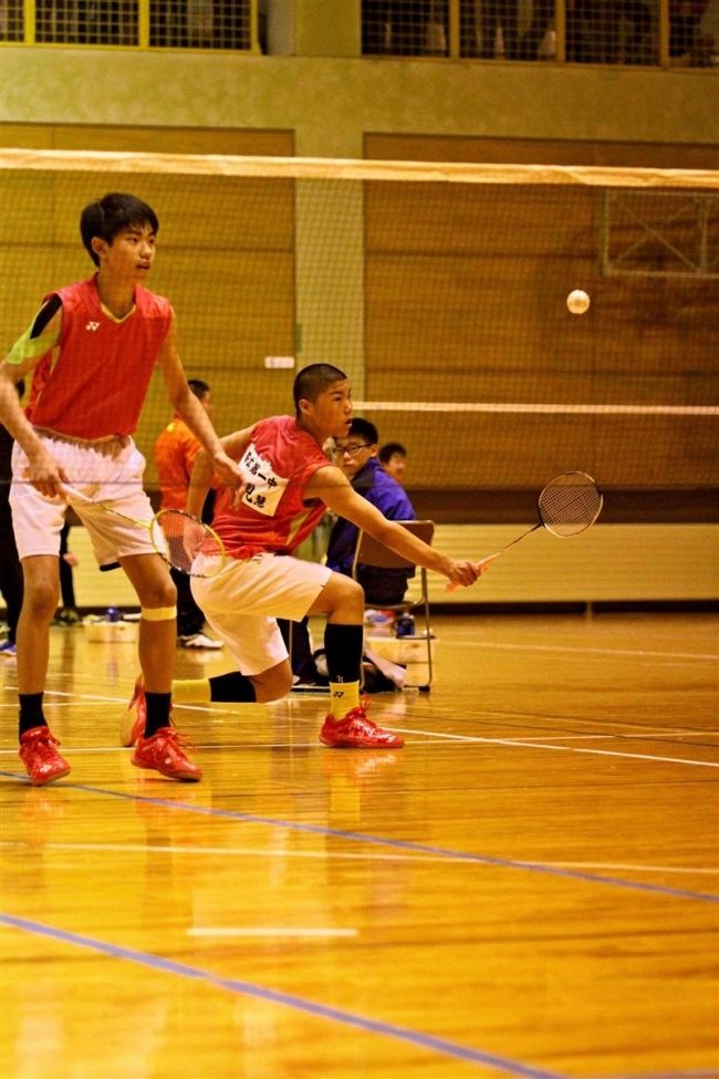 【写真】帯一中勢が男女単複優勝独占、全十勝中学新人羽球