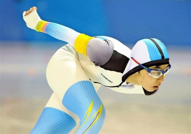 【写真】齊藤、堀川、古川大会新V 道中学スケート最終日