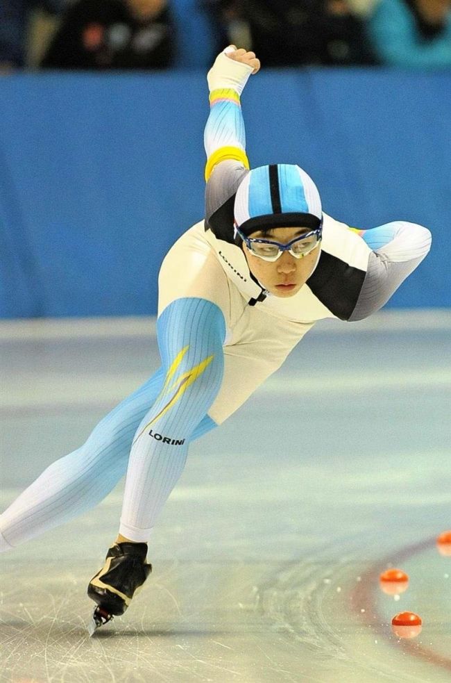 【写真】齊藤、堀川、古川大会新V 道中学スケート最終日