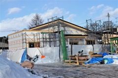 移住、定住へ農園付き住宅建設　士幌