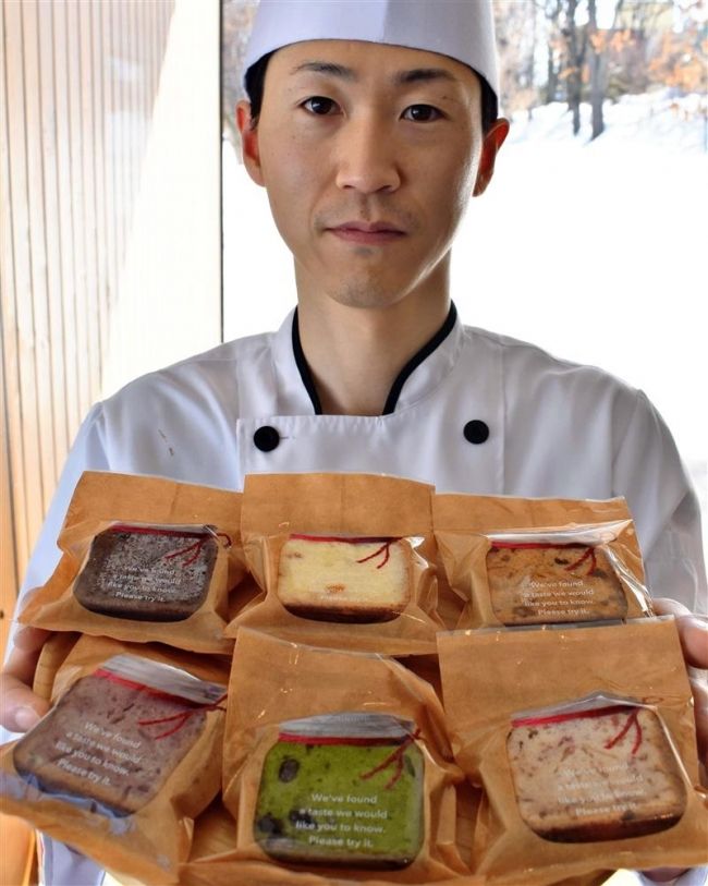 十勝の食材使ったパウンドケーキ６種発売