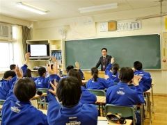 子どもの権利学ぶ　芽室中 2