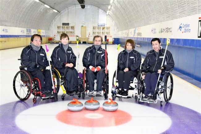 【写真】まつもと薬局車いすカーリング日本選手権２年連続出場