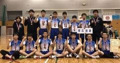 帯広選抜男女とも３位、道中学選抜バレーボール