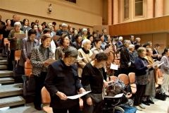 ことぶき大学始業式に参加した町民