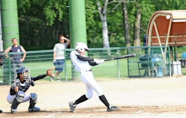 【写真】帯一優勝　帯八に１１－１　春季市中体連軟式野球