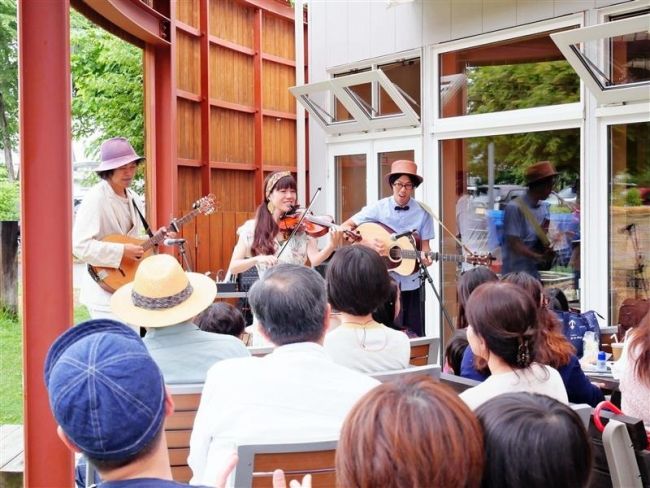 【写真】麦音で十勝晴れライブ