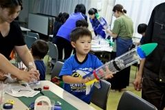 本番へペットボトルロケットづくり　大樹 6