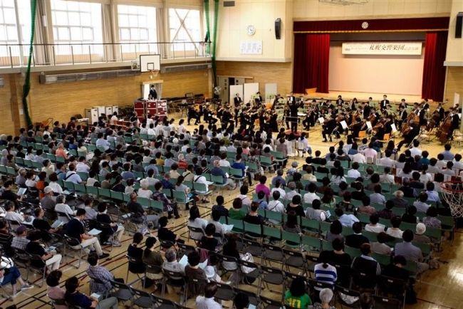【写真】開町１５０年で札響演奏会　広尾