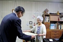 門屋さんに北日本図書館連盟事業功労者表彰 2