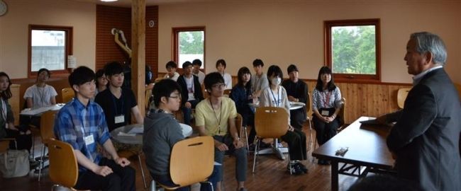 北海学園大生が研修で来町、地域創生のヒント探る　豊頃