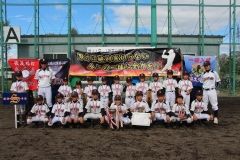準優勝の新得町少年団