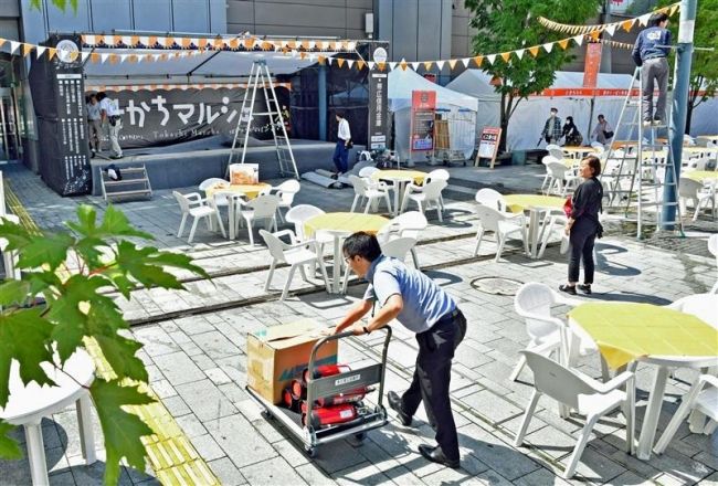 【写真】とかちマルシェ今夕開幕