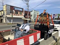 修復したみこしを披露　大樹神社例祭 2