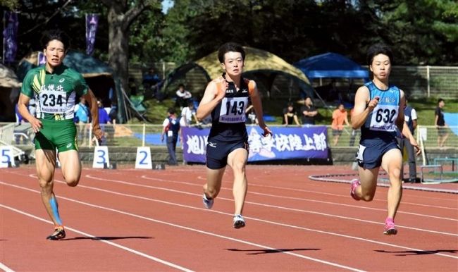 【写真】西山女子円盤投げ連覇、帯農リレー準V道高校新人陸上